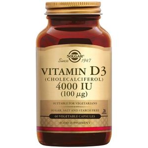 Solgar Vitamine D 4000 IU (60 capsules)
