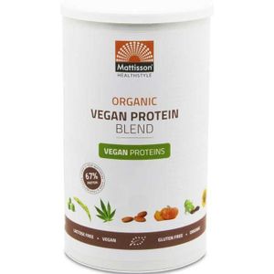 Organic vegan protein blend 67% bio