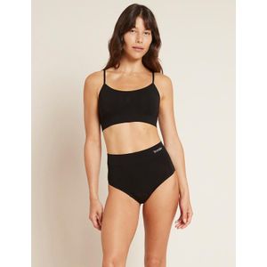 Menstruatieondergoed tailleslip zwart licht/norm L