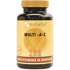 Multivitamine A t/m Z (100 tabletten)