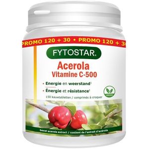 Acerola vitamine C 500 kauwtablet