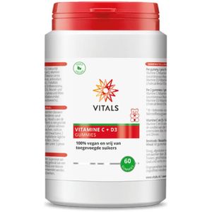 Vitals Vitamine C + D3 gummies (60 st)
