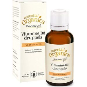 Essential Organics Vitamine D3 Druppels (25 ml)