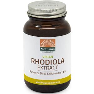Rhodiola extract 5% rosavins vegan