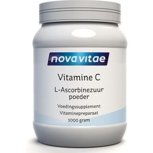 Nova Vitae Vitamine C ascorbinezuur poeder (1000 gr)
