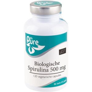 It's Pure Biologische Spirulina (120 vegetarische capsules)