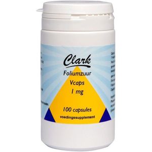 Clark Foliumzuur 1mg (100 capsules)