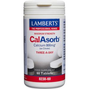 Lamberts Calasorb (calcium citraat) & Vitamine D3 (60 tabletten)