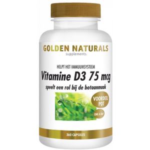 Vitamine D3 75mcg