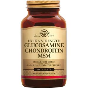 Solgar Glucosamine Chondroitine MSM (60 tabletten)