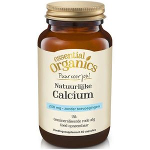 Essential Organics Natuurlijke Calcium (120 capsules)