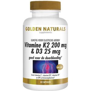 Vitamine K2 200mcg & D3 25mcg