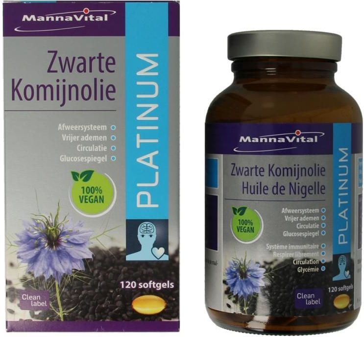 Zwarte komijnolie platinum