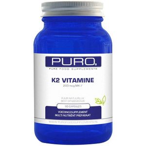 Puro K2 Vitamine (90 capsules)