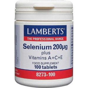 Selenium 200mcg met vitamine A C E (100 tabletten)