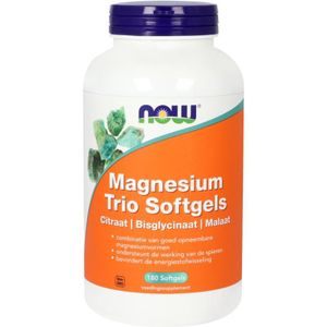 NOW Magnesium trio (180 softgels)