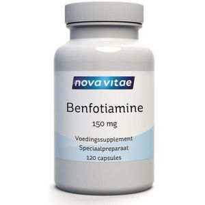Nova Vitea Benfotiamine (Vitamine B1) 150 mg (120 vegicaps)