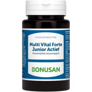 Bonusan Multi Vital Forte Junior Actief (30 kauwtabletten)