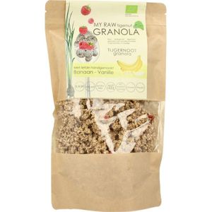 Tijgernoot granola banaan vanille bio