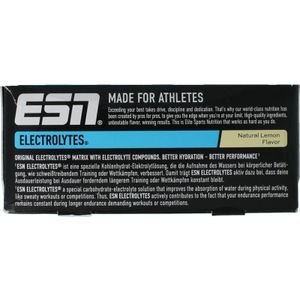 ESN - Electrolytes Pro - Elektrolytpoeder - Natural Lemon - 337,5 g