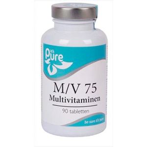 It's Pure M/V 75 Multivitaminen (90 tabletten)