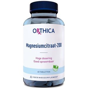 Orthica Magnesium Citraat 200 (60 tabletten)