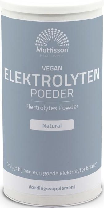 Elektrolyten poeder naturel vegan