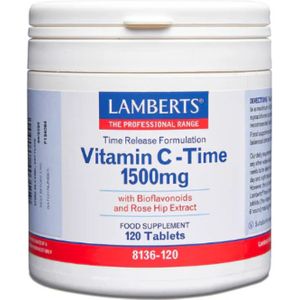 Lamberts Vitamine C 1500 Time release (120 tabletten)
