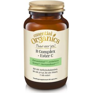 Essential Organics B-complex + Ester C puur (60 capsules)