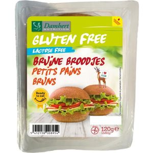 Bruine broodjes gluten vrij