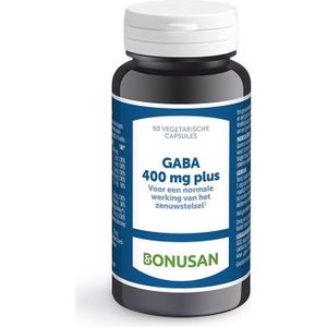 Bonusan GABA 400 mg Plus (60 vegetarische capsules)