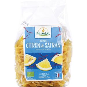 Fusilli tortils citroen safraan bio