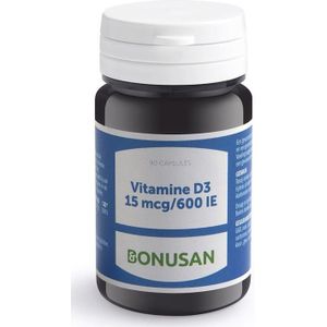 Bonusan Vitamine D3 15mcg (90 capsules)