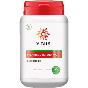 Vitals Vitamine B3 niacinamide 500mg (100 capsules)