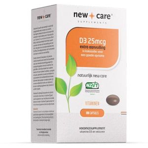 New Care Vitamine D3 25mcg (100 capsules)