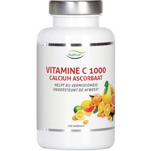 Nutrivian Vitamine C 1000mg calcium ascorbaat (200 tabletten)