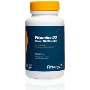 Vitamine D3 25mcg met zink