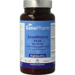 SanoPharm Sanbiotica Plus - 30 capsules - Pre-/Probiotica preparaat