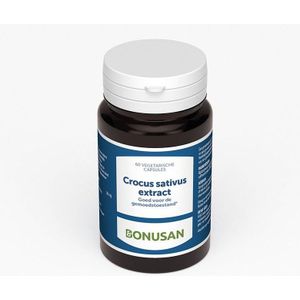 Bonusan Crocus sativus extract (60 vegetarische capsules)