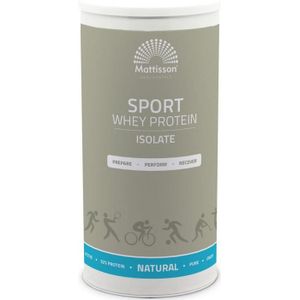Whey protein isolate isolaat sport