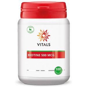 Vitals Biotine 500mcg (100 capsules)