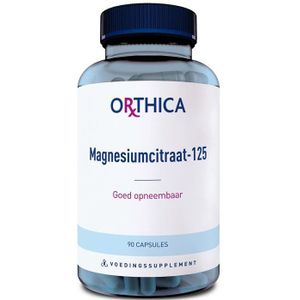 Orthica Magnesium Citraat 125 (90 capsules)
