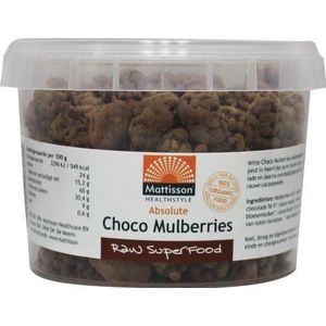 Absolute raw choco mulberries bio