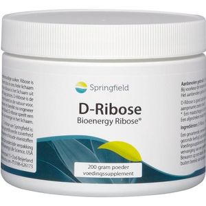 Springfield D-Ribose Bioenergy poeder