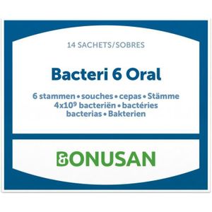 Bonusan Bacteri 6 oral (14 sachets)