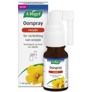 Oorspray oorpijn