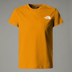 The North Face Nse Box-t-shirt Voor Jongens Summit Gold male