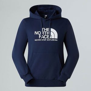 The North Face New Peak-hoodie Voor Heren Summit Navy-tnf White male