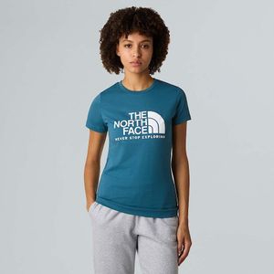 The North Face New Peak-t-shirt Voor Dames Mallard Blue female
