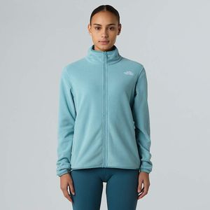 The North Face Glacier-fleece Met Volledige Rits Voor Dames Blue Eclipse female